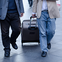 二個持ちの場合のスーツケースレンタルおすすめサイズ